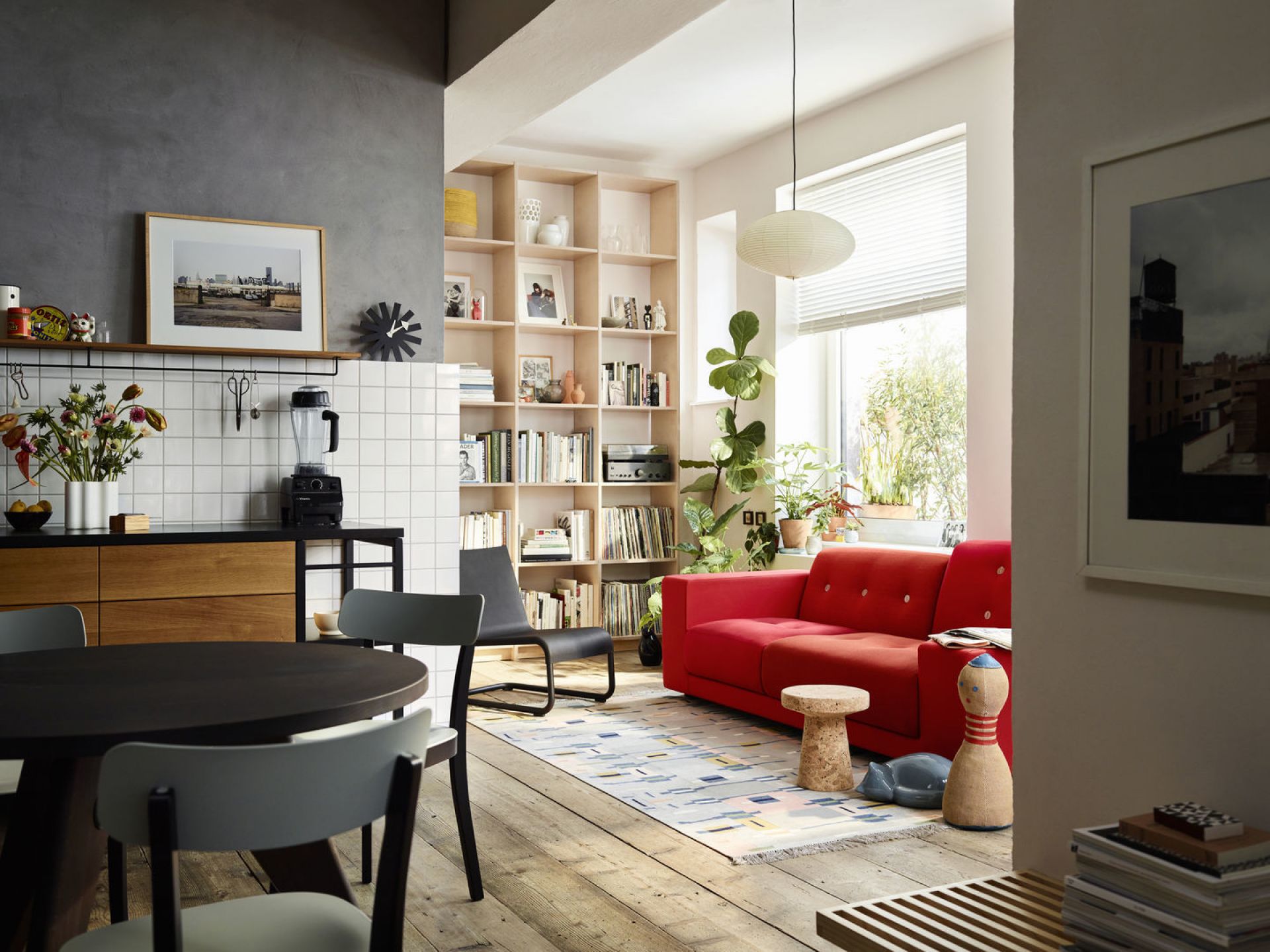 Akari outlet pendant lamp